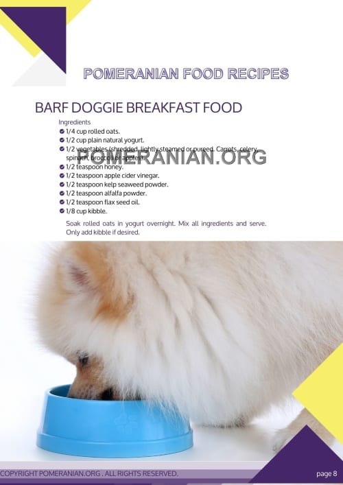Pomeranian Food Recipes