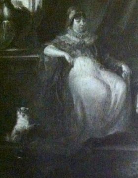 Queen Charlotte and a Pomeranian Dog
