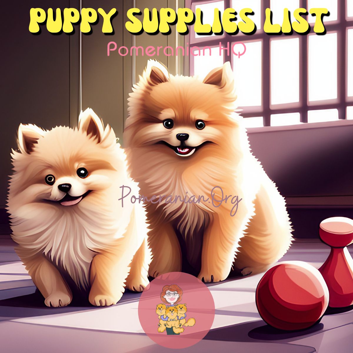 Puppy Supply List