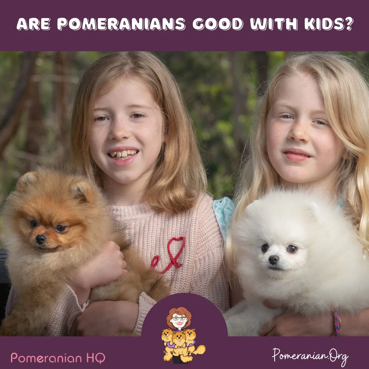 Are Pomeranians Good With Kids?