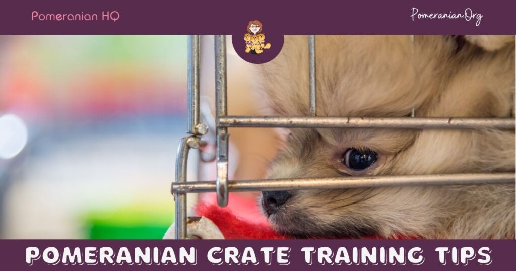 Crate 2025 training pomeranian