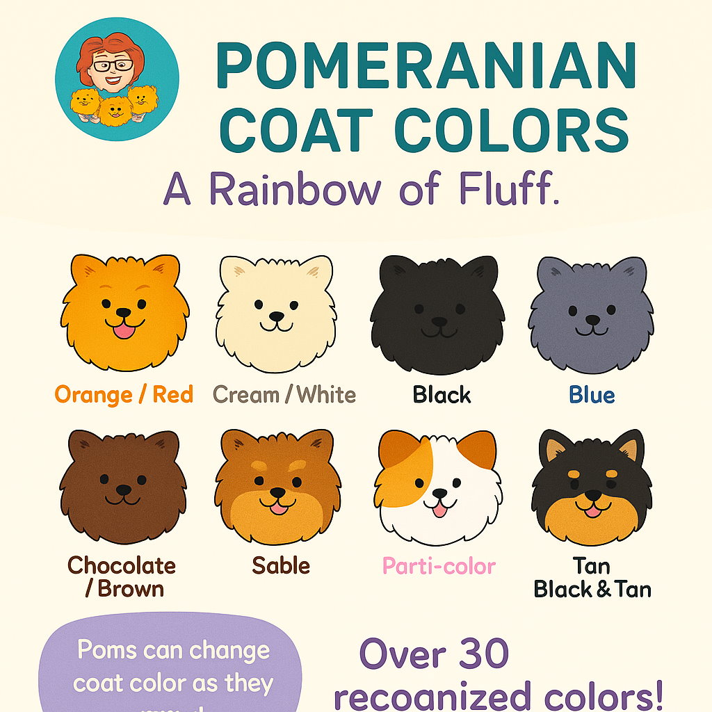 Pomeranian Colors