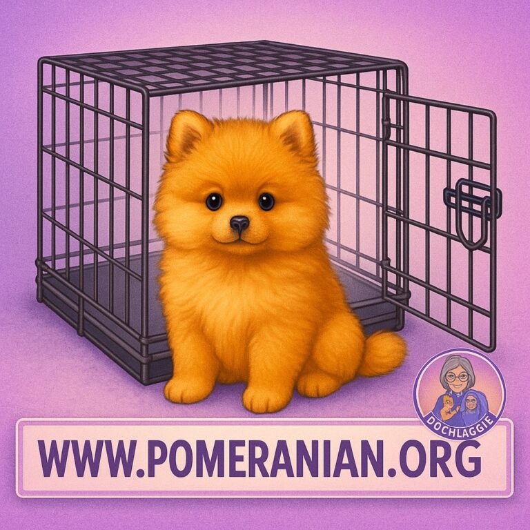 The Best Pomeranian Crate Training Tips