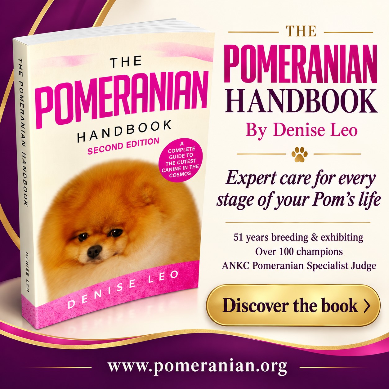 The Pomeranian Handbook by Denise Leo