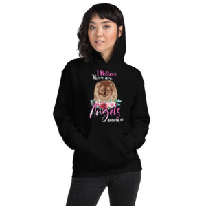 I Believe There Are Angels Among Us Unisex Hoodie - PomWorld.Com