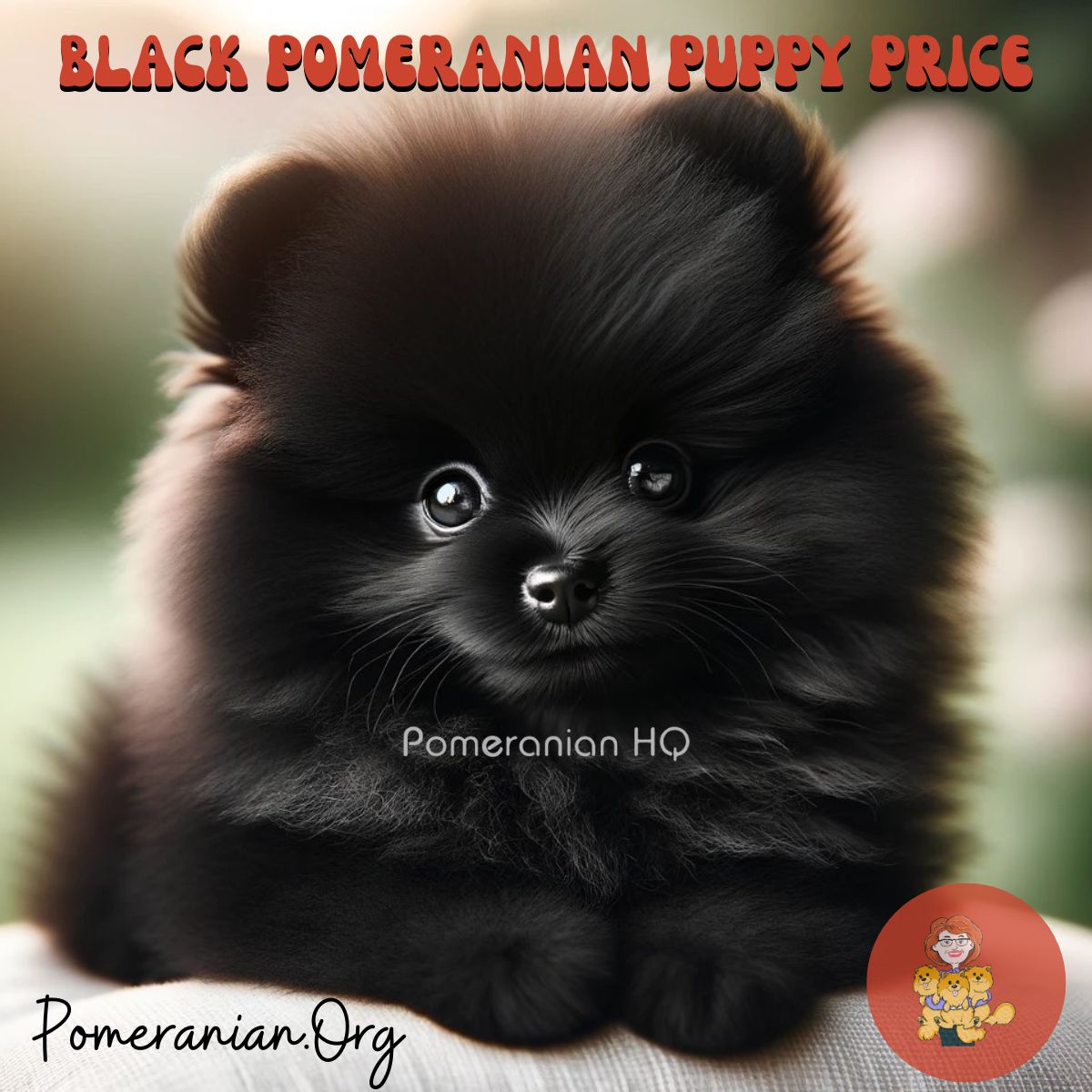 Black pomeranian hot sale