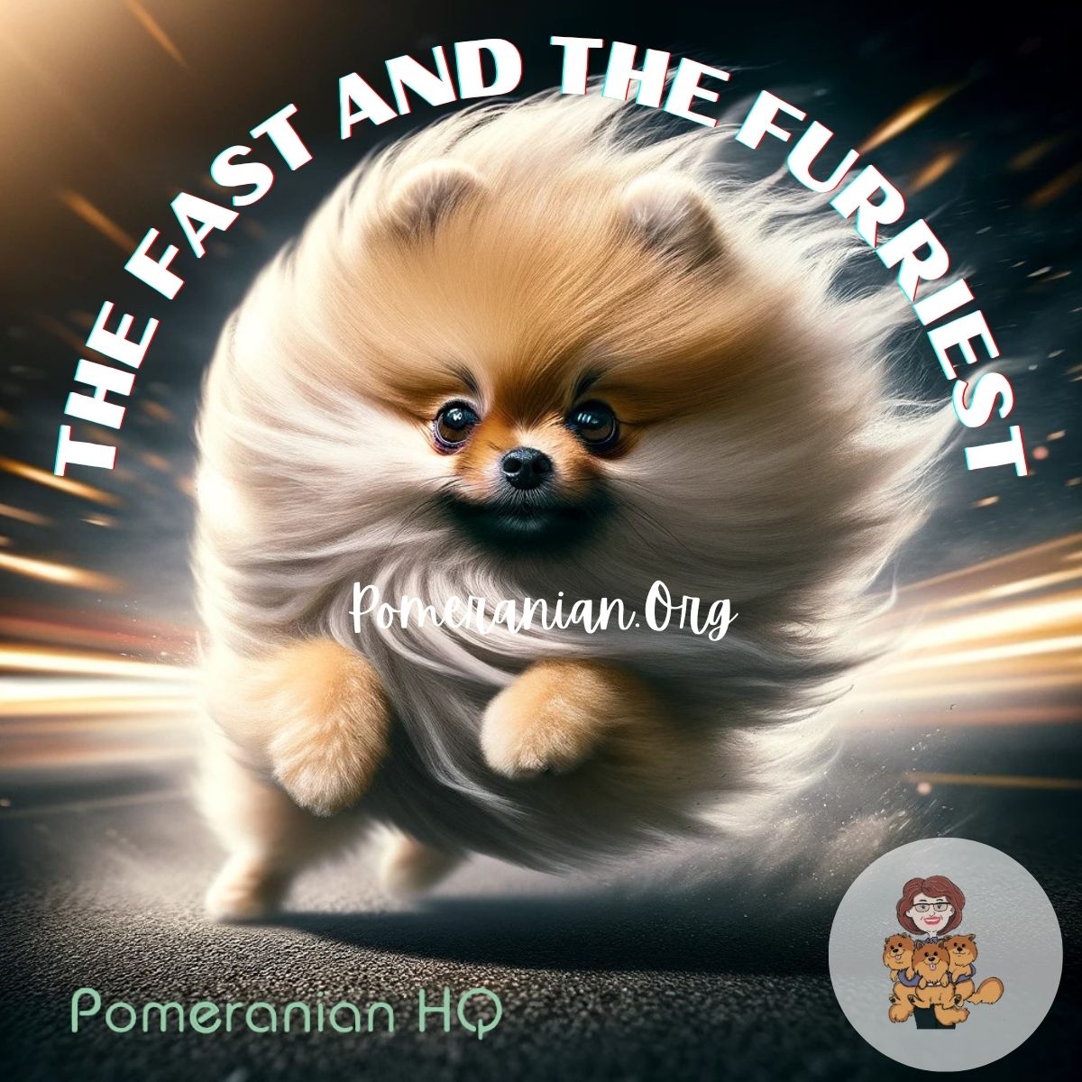 Funny pomeranian hot sale pictures