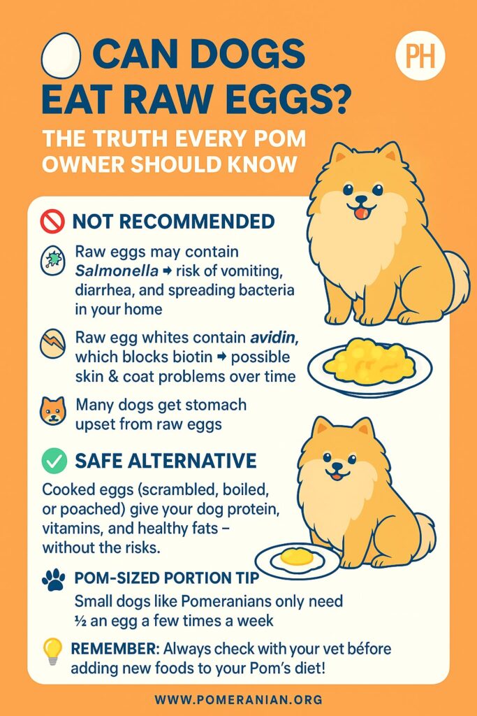Image result for Why Feeding Raw Eggs to Dogs is Not a Good Idea - Pomeranian Headquarters