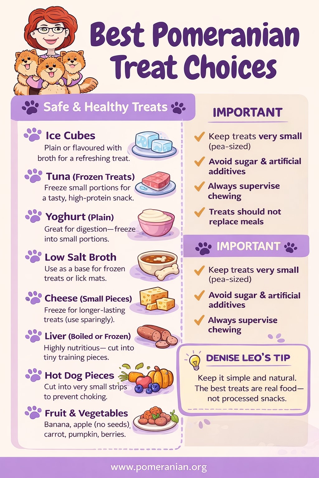 Best Dog Treats for Pomeranians