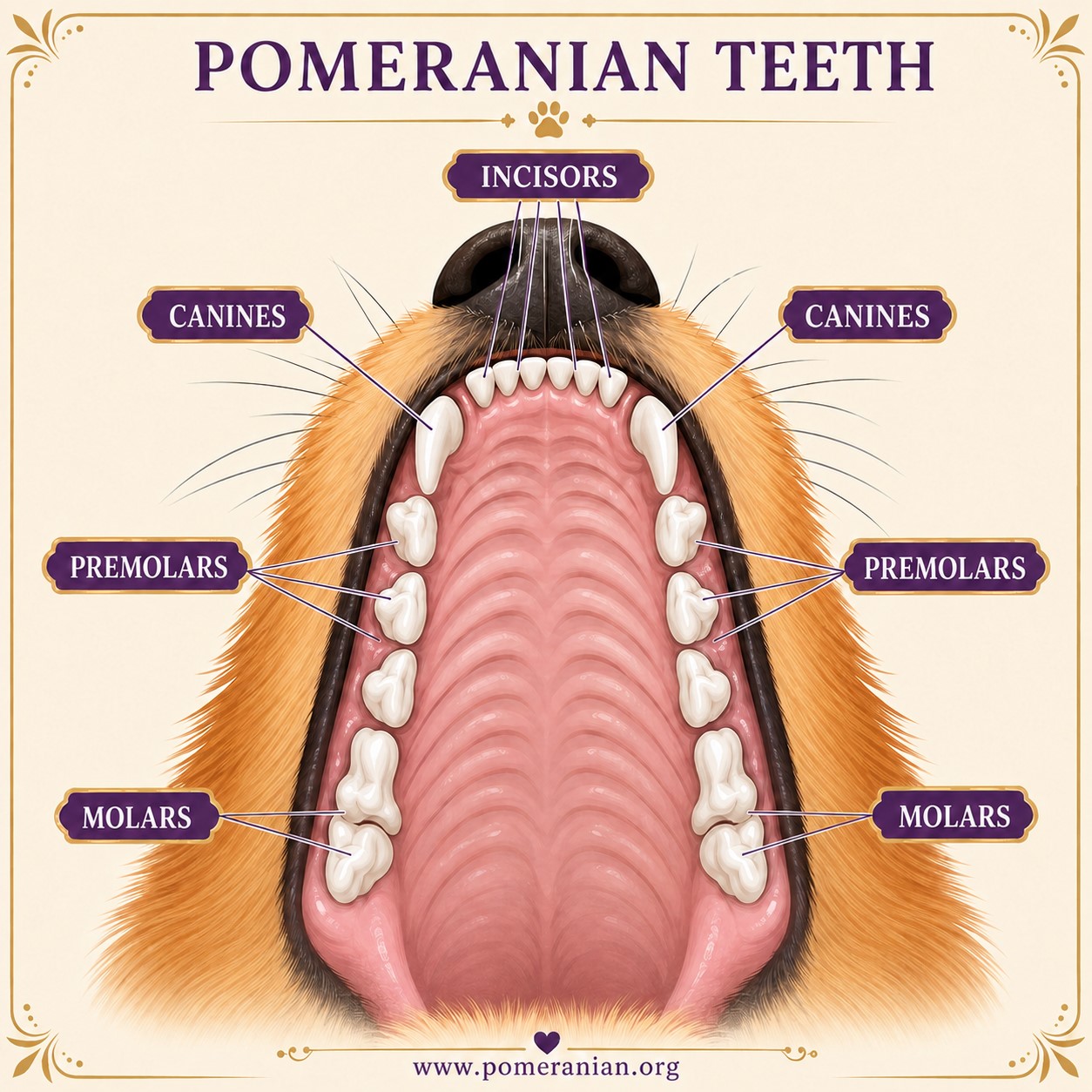 Pomeranian Teeth