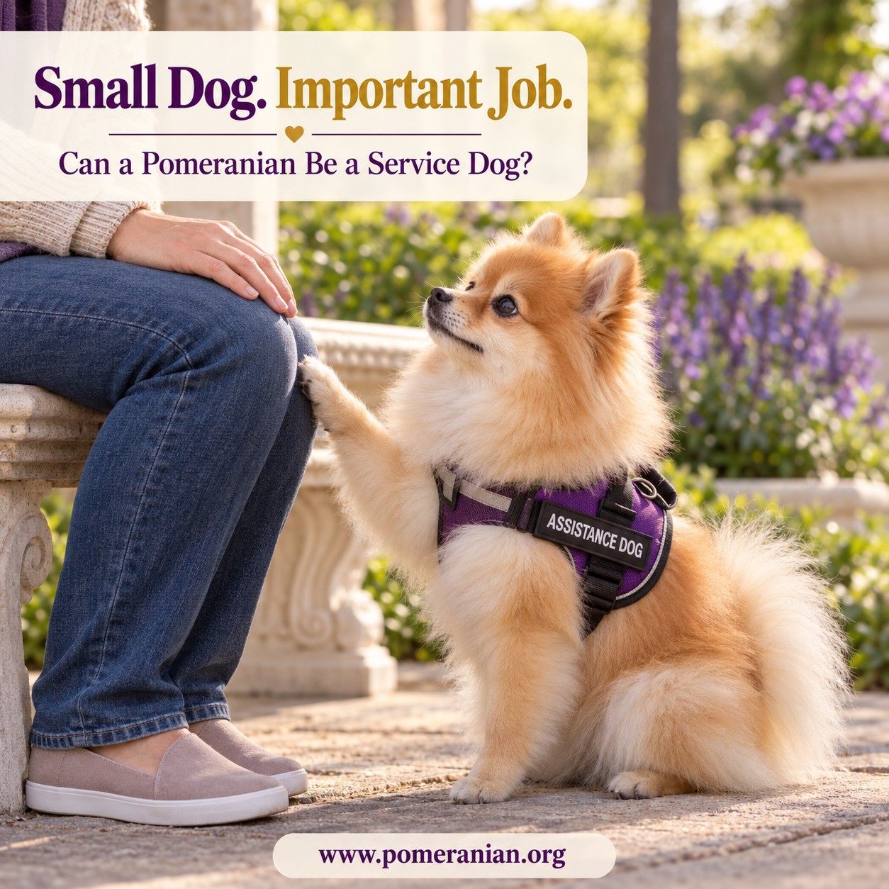Can a Pomeranian Be a Service Dog?