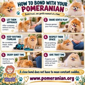 How to Bond With Your Pomeranian Puppy