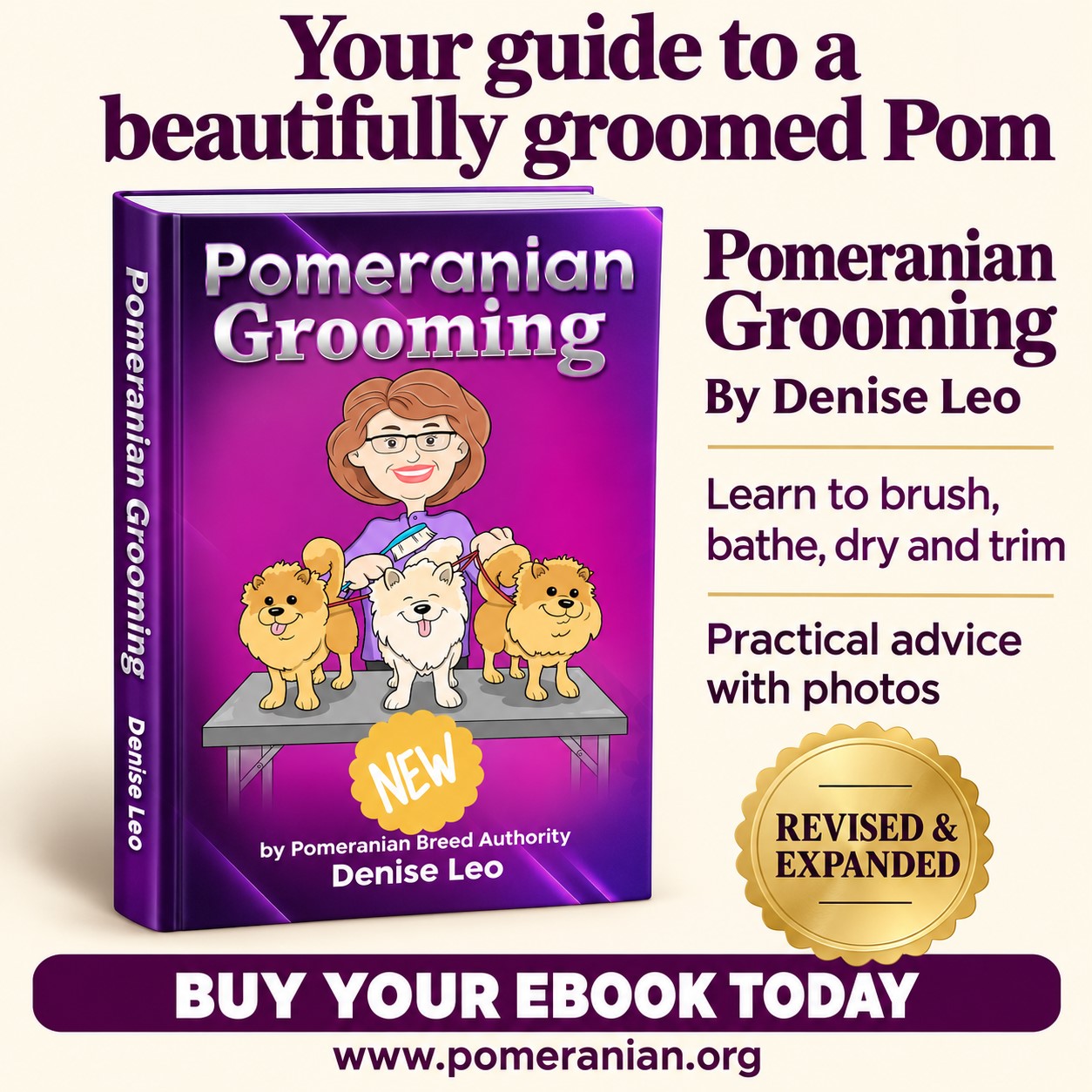 Pomeranian Grooming Ebook by Denise Leo