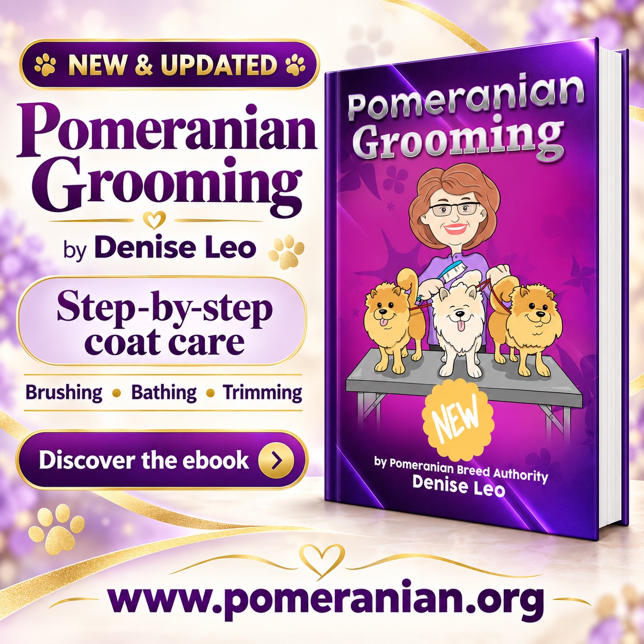 Pomeranian Grooming Ebook by Denise Leo