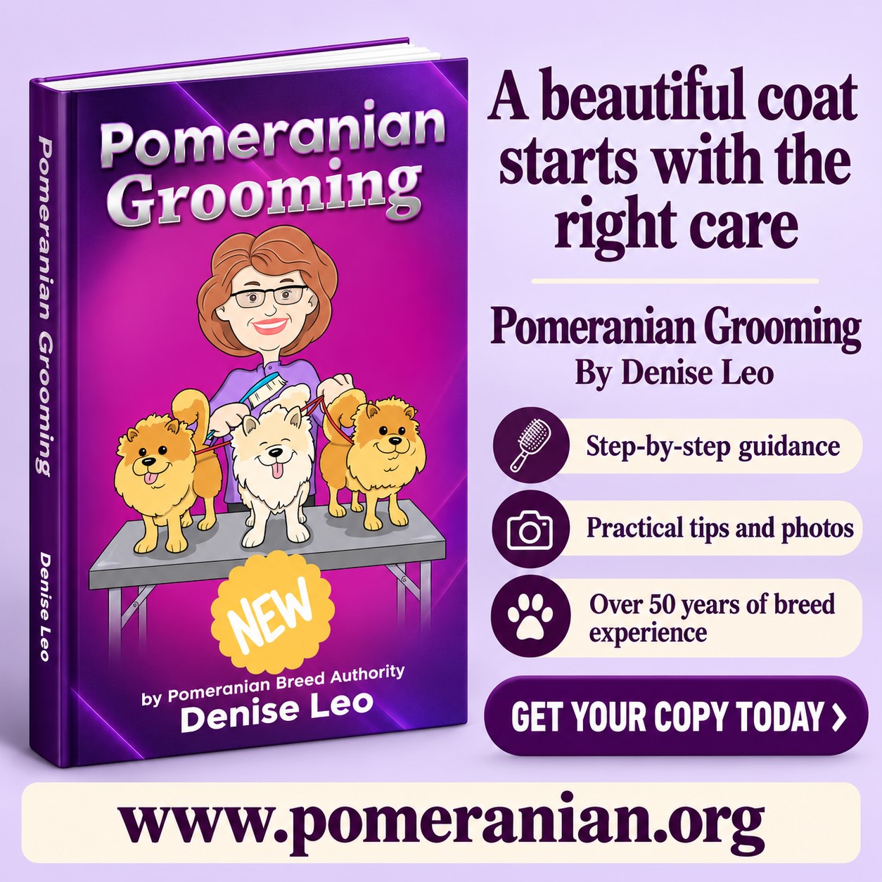 Pomeranian Grooming Ebook by Denise Leo