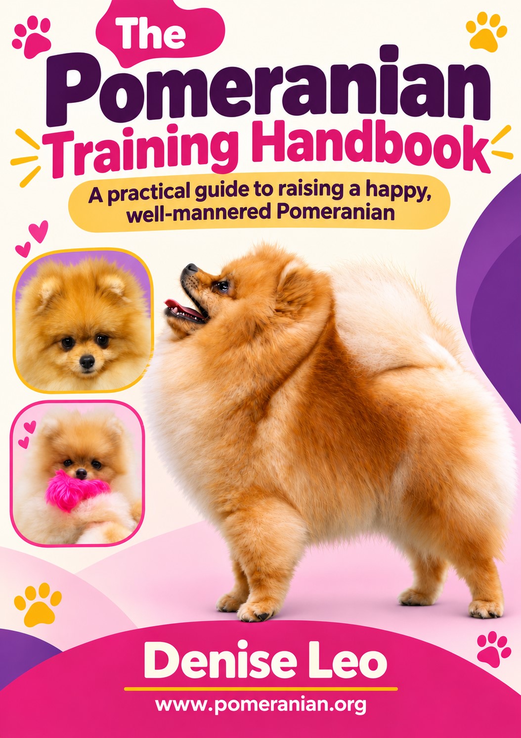 The Pomeranian Training Handbook by Denise Leo